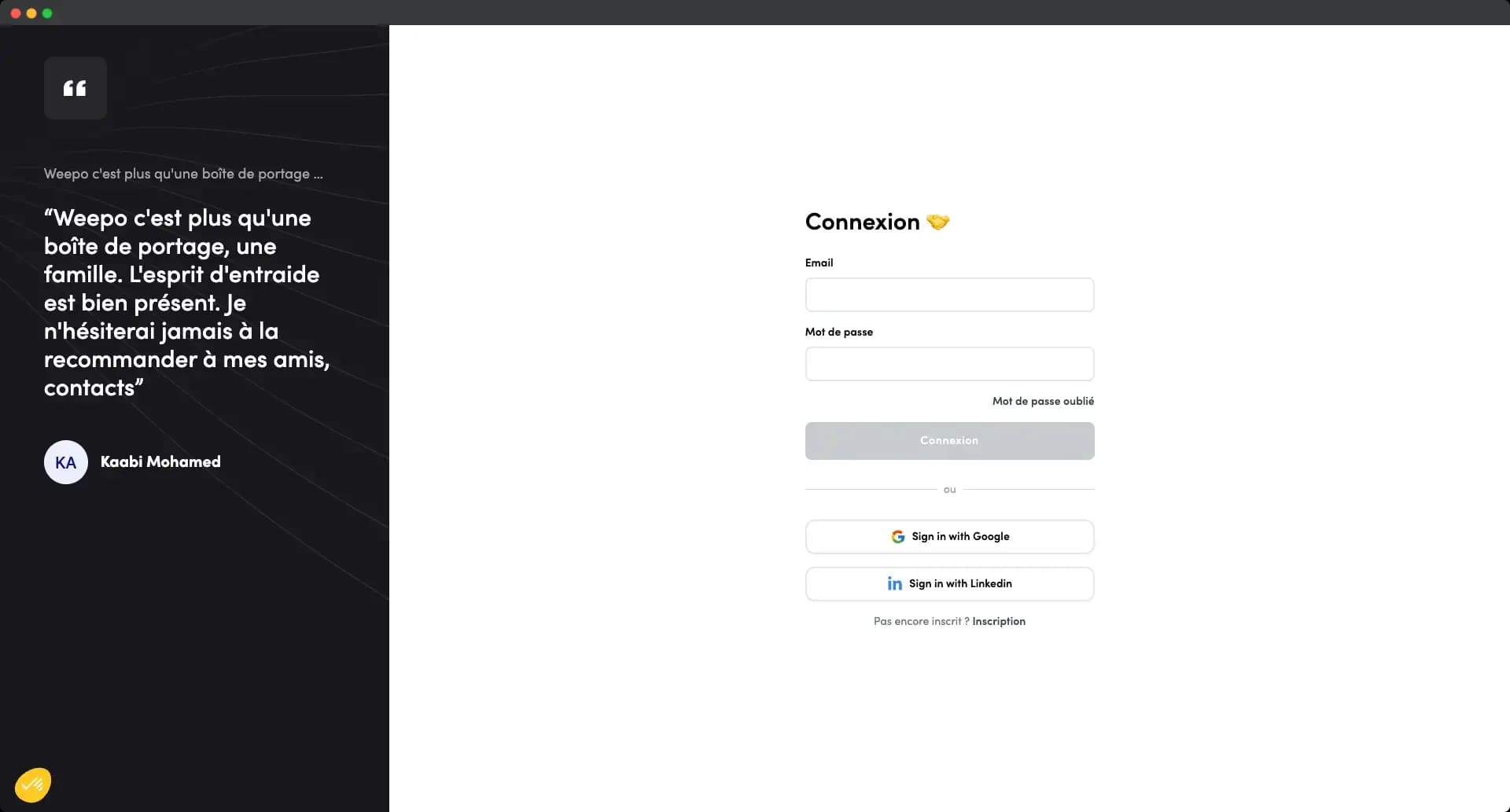 WEEPO - Portage Salarial 100% Digital